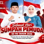 CAMAT TAPUNG HULU NURYADI, SE. BERSAMA KETUA TP-PKK SHOUMIL FADHLAH, S.T. UCAPKAN SELAMAT HARI SUMPAH PEMUDA KE-98 TAHUN 2026
